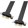 Pcie 1x prailginimo laidas: 52 cm, tiesioginis sujungimas