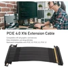 Pcie 4.0 X16 Gpu stovas kabelis Rtx 4090 4080 4060 serijoms, Rx 7000 serijoms, lankstus didelės spartos ilgiklis Pci Express grafikos kortelei, Pcie 4.0 ilgiklis (30 cm)