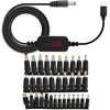 Pd į Dc adapterio kabelis, 5v/9v/12v/15v/20v, maršrutizatoriaus kabelis Usb boost keitiklis Dc skaitmeninis ekranas, 34 Dc keitiklio galvutės, Typec Male į Dc5521 Male maitinimo kabelis su Dc keitiklio galvutėmis