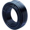 Pe-ld (mažo tankio polietileno) vamzdis, 100 m x 16 mm pn 4 (saulės sistemos, baseino šildymo) montavimo vamzdis, vandens vamzdis, plastikinis drėkinimo vamzdis, juodas