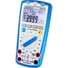 Peaktech 3690 - skaitmeninis 5-in-1 multimetras ir Peaktech P 8200 - matavimo priedų rinkinys skaitmeniniam multimetrui, elektronikos asortimentas su bandymo kabeliu, laboratoriniais laidais, bandymo laidais, krokodilo spaustukais