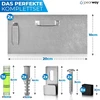 Pearway™ profesionalus veidrodžio pakabukas su priedais i maksimalus laikymas dėl 3m juostos i veidrodžio laikiklis i veidrodžio pakabukas i pakabukas akrilo stiklo paveikslams i veidrodžio tvirtinimas prie sienos i paveikslų kabliukai