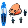 Pėdų pompa 5l + žarna pontonui, sup lentai + 3 antgaliai
