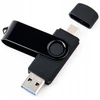 Pendrive 32 Gb Usb 3.0 / Usb-c, metalinis, juodas