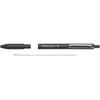 Pentel Bx470-a Izee automatinis tušinukas su metaliniu spaustuku, 0.5 mm linija, juodas, papildymas Bx470-a [12 vnt. pakuotė]