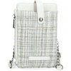 Pepe Jeans Oana piniginė su kortelių dėklu, balta, crossbody telefono rankinė