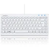 Perixx 407 W de, mini klaviatūra – Qwertz klaviatūra – Usb – Piano Baltas