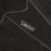 Petex Monza Premium klasės automobiliniai kilimėliai galiniai juodi 2 vnt.