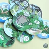 Petit Jour Paris - desertinė lėkštė Dinosaur Stegosaurus - puikiai tinka desertui!