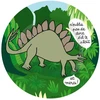 Petit Jour Paris - desertinė lėkštė Dinosaur Stegosaurus - puikiai tinka desertui!