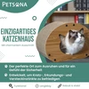 Petsona draskyklė katėms, natūralus kačių draskytuvas, žaidimų aikštelė, draskyklė ir draskymo kilimėlis katei, žaislas katei, savarankiškas užimtumas, natūralus