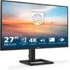Philips 27e1n1900ae - 27 colių Ultra Hd monitorius, reguliuojamo aukščio, su garsiakalbiais, Hdr10 (3840x2160, 60 Hz, 2x Hdmi 2.0, Usb-c (65w Pd), Usb šakotuvas) juodas