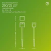 Philips Ezra itin efektyvus lauko saulės energijos postamento šviestuvas su jutikliu, 3000k balta šviesa, 250/25lm, juodas