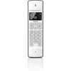 Philips laidinis telefonas M4501w/01 – kompaktiškas dizainas – Hq garsas ir skambinimas laisvomis rankomis – telefonų knyga iki 50 vardų – Eco režimas – 16 valandų pokalbių trukmė – baltas