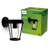 Philips Sunera lauko sieninis šviestuvas, maks. 25 W, E27 lizdas, juodas