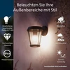 Philips Sunera lauko sieninis šviestuvas, maks. 25 W, E27 lizdas, juodas
