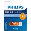 Philips Vivid Edition didelės spartos 2.0 Usb atmintinė 128gb su pasukamu dangteliu, skirta Pc, nešiojamam kompiuteriui, kompiuterio duomenų saugyklai, skaitymo greitis iki 25mb/s