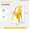 Phoenix Hola! Sodo kėdė, banketinė, maitinimo, Indik mėlyna