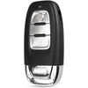 Phonillico raktų korpusas Audi Q5 A4 A5 A6 A7 A8 R8 - išmanaus nuotolinio rakto 3 mygtukai