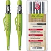 Pica Dry rinkinys - 2 x Pica rašikliai Automatic su 10 x Pica Dry šerdelėmis H Graphite, būtinas rankų darbui ir "pasidaryk pats", 3 dalių