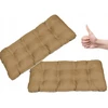 Pillows24 Pagalvėlė sodo suoliukui-supynėms 100x50, smėlio spalvos
