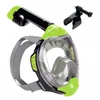 Pilno veido kaukė snorkeliavimui Aquastic Kai, žalia, S-m dydis, Dry Top sistema
