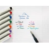 Pilot Pen Pilot V Pen - ištrinamas vienkartinis plunksnakotis - 0,6 mm galiukas - vidutinė linija - 5 vnt. piniginė - violetinis rašalas