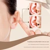 Pingaoculto šnipinėjimo ausinės testavimui, mini nano nematomos ausinės mobiliesiems telefonams su mikrofonu ir lipnia juostele, nematomos ausinės, belaidė ausinė (spy Ausinės Nano V3 + Vip Pro