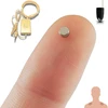 Pingaoculto šnipinėjimo ausinės testavimui, mini nano nematomos ausinės mobiliesiems telefonams su mikrofonu ir lipnia juostele, nematomos ausinės, belaidė ausinė (spy Ausinės Nano V3 + Vip Pro
