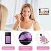 Pink Ilamvie 4 silikoninių siurbtukų rinkinys visiems mobiliųjų telefonų modeliams, neslystantis telefono laikiklis asmenukėms ir vaizdo įrašams, laisvų rankų įranga, patvarus ir lengvai naudojamas (deep Mėlyna, Sky Mėlyna, Rožinė, Rose Raudona)
