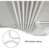 Pipe Elbow M16 10 x Pipe Bend 90° elektrinis vamzdis strypas vamzdis tuščias vamzdis Pvc instaliacijos kabelių kanalas rūsio sienos lubų montavimo kabelių vamzdis universalus visų tipų 16 mm