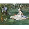 Plakatas Artery8 Manet Monet Šeima jos sode Aržantėjuje didelis kelių dalių spaudinys