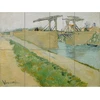 Plakatas Artery8 Vincent Van Gogh The Bridge of Langlois didelis daugiasluoksnis spaudinys