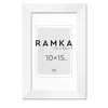 Plakatas Balta nuotraukų rėmelis 10x15 cm