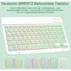 Planšetinio kompiuterio dėklas su apšviečiama klaviatūra Ipad A16/10 11 colių