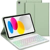 Planšetinio kompiuterio dėklas su apšviečiama klaviatūra Ipad A16/10 11 colių