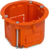 Plast-rol potinkinė galinė dėžutė Pk - 60g Ø60x45 gipso kartono plokštėms, 1 vnt.
