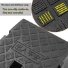 Plastikinės rampos bortams, 2 vnt. (27x25x7 cm, juodos)