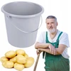 Plastikinis kibiras su metaline rankena namams Sodui universalus 10l Tvirtas
