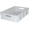 Plastikinis konteineris 600x400x140 baltas