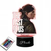 Platinet Lempa ant stiklo uv The Last Of Us Kompiuterinis žaidimas led 3d + nuotolinio valdymo pultas 16 spalvų