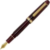 Platinum Century Gold Trim Bourgogne japoniškas plunksnakotis - raudonas/0.34-0.44mm/rankų Darbo/14k aukso plunksna/dovanų dėžutė/plunksnakotis Pnb15000-71m - #3776