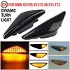 Plaukiojantys led posūkio signalai Bmw X5 E70 X6 E71 X3 F25