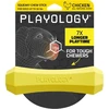 Playology Squeaky Stick | Vidutinio dydžio šunims (7-16 kg) | Įvairus kramtomasis žaislas | Natūralus vištienos aromatas | Išskirtinis kramtymo poreikis | Lengvai valomas, netoksiškos medžiagos