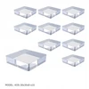Plexi kubas ekspozitorius 30x30x8 vitrinai ar papuošalų spintai - 10 vnt.