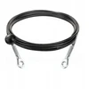 Plieninė lyno kilpa su rutuliu ir kilpa su gaubtu 4/5,2 mm atlasams 2,7 m