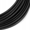 Plieninė virvė su Pvc danga juoda 5/8mm 6x7 30m