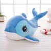 Pliušinis delfinas, minkštas žaislas-pagalvė, 40 cm, mėlynas