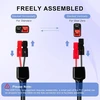Pngknyocn saulės baterijos jungtis, vyriška į Dc 5.5x2.1mm moteriška maitinimo laidas 14awg kabelis su 8mm Dc adapteriu nešiojamam generatoriui (1m)