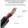 Pngknyocn stačiakampis 2.5mm audio aux kabelis, 90 laipsnių kampo 2.5mm trs kištukas į 2.5mm kištuką ausinių stereo audio adapterio kabelis (90 laipsnių į tiesų, 1.8m)